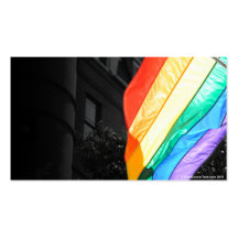 Bandeira de LGBTQ Cartão De Visita