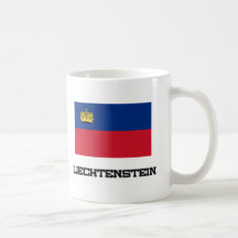 Bandeira de Liechtenstein Canecas