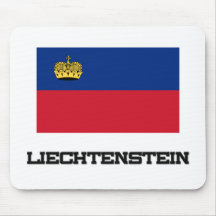 Bandeira de Liechtenstein Mousepad