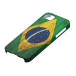 Bandeira de madeira velha de Brasil Capas iPhone 5
