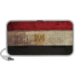 Bandeira de madeira velha de Egipto Caixinha De Som