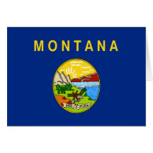 Bandeira de Missouri Cartão