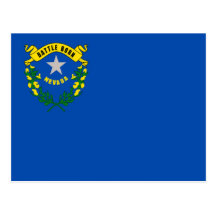 Bandeira de Nevada Cartoes Postais