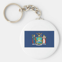 Bandeira de New York Chaveiro