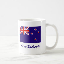 Bandeira de Nova Zelândia Caneca