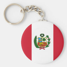 Bandeira de Peru Chaveiro