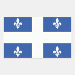 Bandeira de Quebeque Adesivos