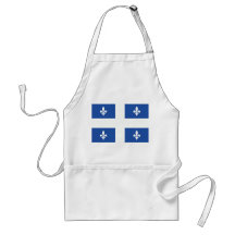 Bandeira de Quebeque Avental