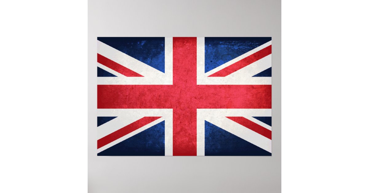 Bandeira de Reino Unido Poster | Zazzle
