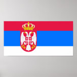 Bandeira de Serbia, Serbia Pôsteres