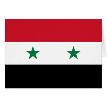 Bandeira de Syria Cartões