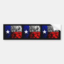 Bandeira de Texas Adesivos