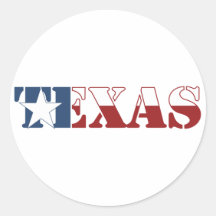 Bandeira de Texas Adesivos