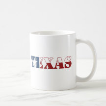 Bandeira de Texas Caneca