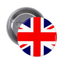 Bandeira de Union Jack Ingleses Botons