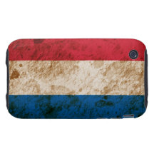 Bandeira dinamarquesa áspera capas fortes de iPhone 3