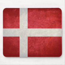 Bandeira dinamarquesa mousepads