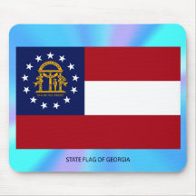Bandeira do estado de Geórgia Mouse Pad