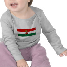 Bandeira do estado de Hungria Camisetas