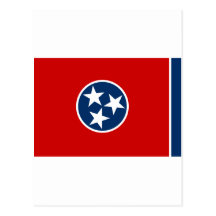 Bandeira do estado de Tennessee Cartões Postais