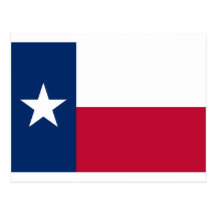 Bandeira do estado de Texas Cartao Postal