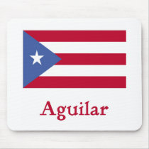 Bandeira do porto-riquenho de Aguilar mousepads