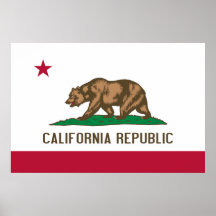 Bandeira do poster de Califórnia