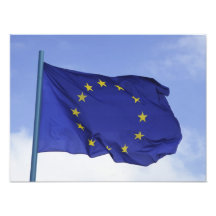 Bandeira européia RF) Fotos