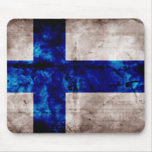 Bandeira finlandesa mousepad