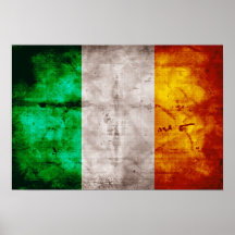 Bandeira irlandesa poster