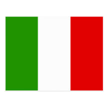 Bandeira italiana cartoes postais