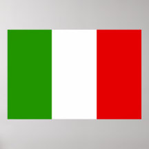 Bandeira italiana poster