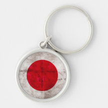 Bandeira japonesa chaveiro