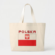 Bandeira polonesa do falcão com Polska Bolsas