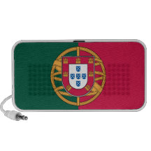 Bandeira portuguesa, auto-falante portátil caixinha de som para iPhone