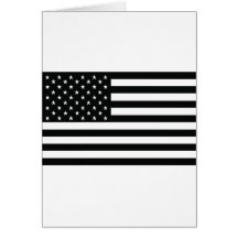 bandeira preta de obama América EUA Cartão