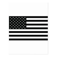 bandeira preta de obama América EUA Cartões Postais