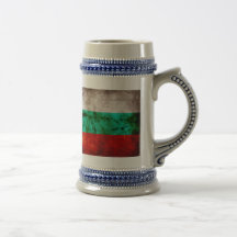 Bandeira resistida de Bulgária Caneca
