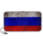 Bandeira resistida de Rússia Caixinhas De Som De Viagem