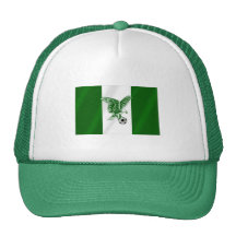 Bandeira super nigeriana de Eagles de Nigéria Boné