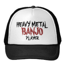 BANJO, METAL PESADO, JOGADOR BONÉS