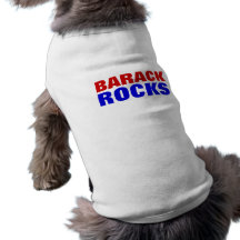 "BARACK BALANÇA" a camiseta de cão Roupas Para Caes