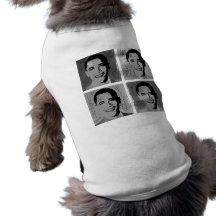 Barack e Michelle de Obama Camisas Para Cães