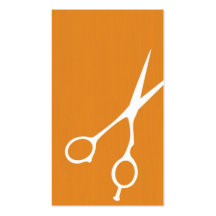 Barbeiro das tesouras/cartão de visita do Cosmetol