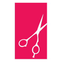 Barbeiro das tesouras/cartão de visita do Cosmetol