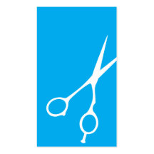 Barbeiro das tesouras/cartão de visita do Cosmetol