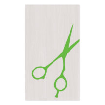 Barbeiro das tesouras/cartão de visita do Cosmetol