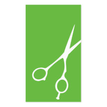 Barbeiro das tesouras/cartão de visita do Cosmetol