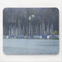 Barcos de vela mouse pad
