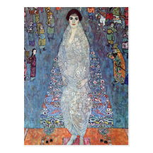 Baroness Elisabeth Bacchofen Echt do retrato, Klim Cartao Postal